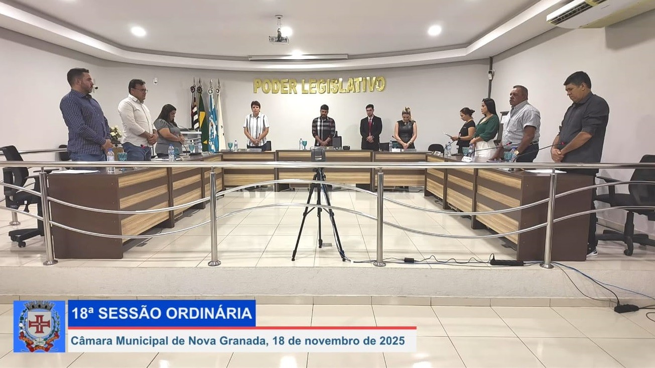 Câmara Municipal realiza a 18ª Sessão Ordinária de 2025
